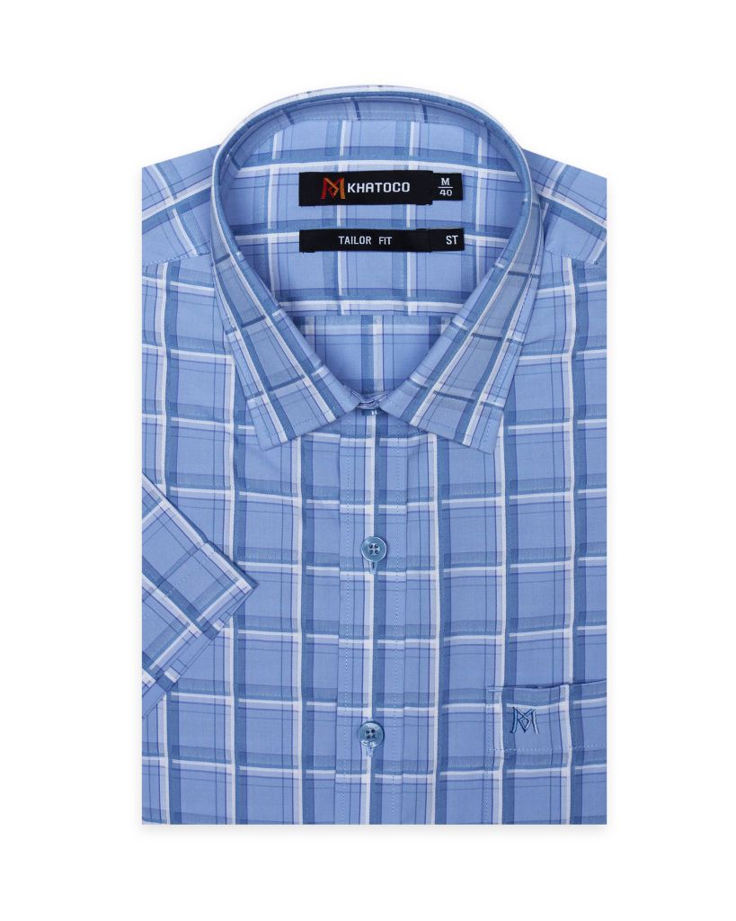 Áo sơ mi nam Tailor Fit ngắn tay mã A1MN538T2-CNCR 168-2305-N