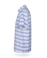Áo sơ mi nam ngắn tay kẻ caro A1MN538T2-CNCR318-2504-N