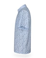 Áo sơ mi nam ngắn tay họa tiết A1MN538T2-CNIN325-2504-N