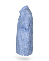 Áo sơ mi nam ngắn tay họa tiết A1MN538T2-CNIN341-2504-N