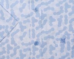 Áo sơ mi nam ngắn tay họa tiết A1MN538T2-CNIN342-2504-N