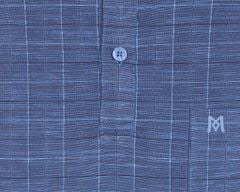 Áo thun Polo nam kẻ caro A2MN398R2-CNCR449-2511-N