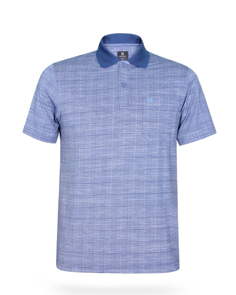 Áo thun Polo nam kẻ caro A2MN398R2-CNCR450-2511-N