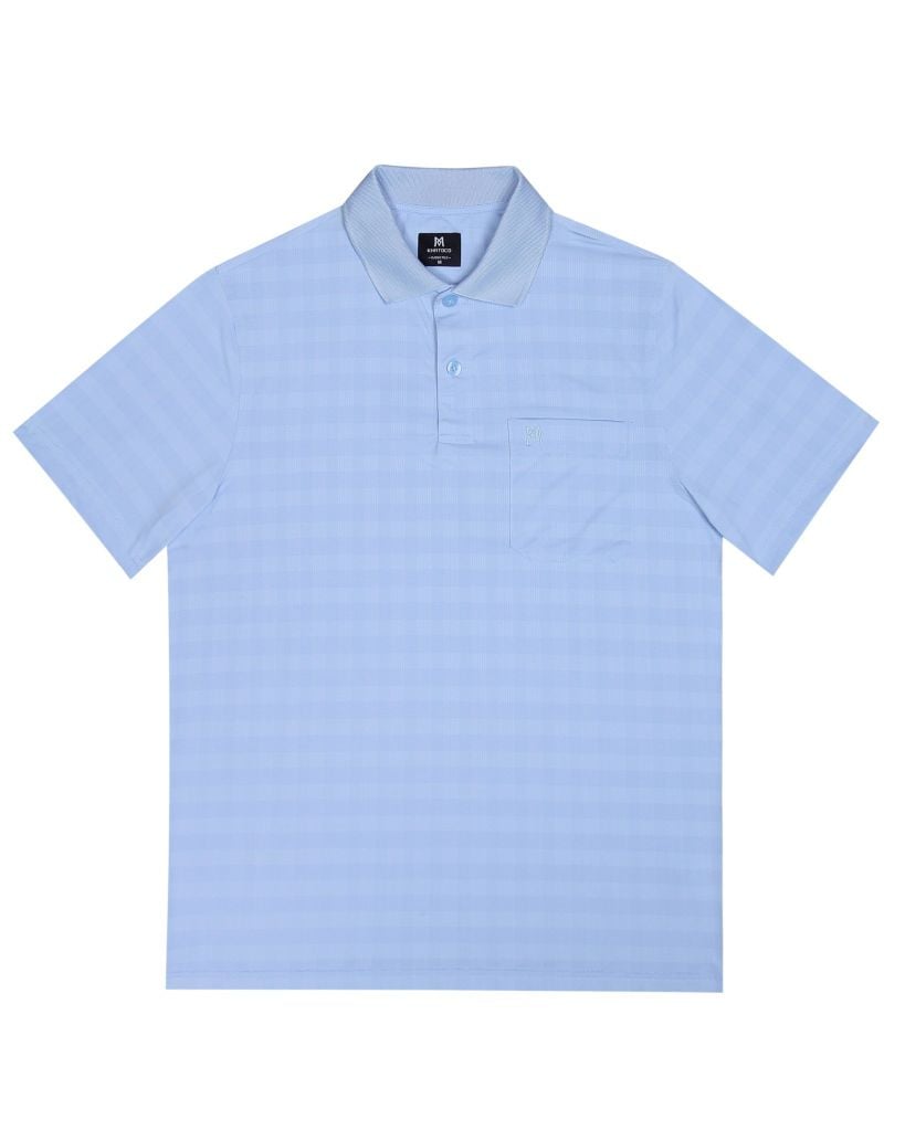 Áo thun Polo nam kẻ caro A2MN398R2-VNCR275-2412-N