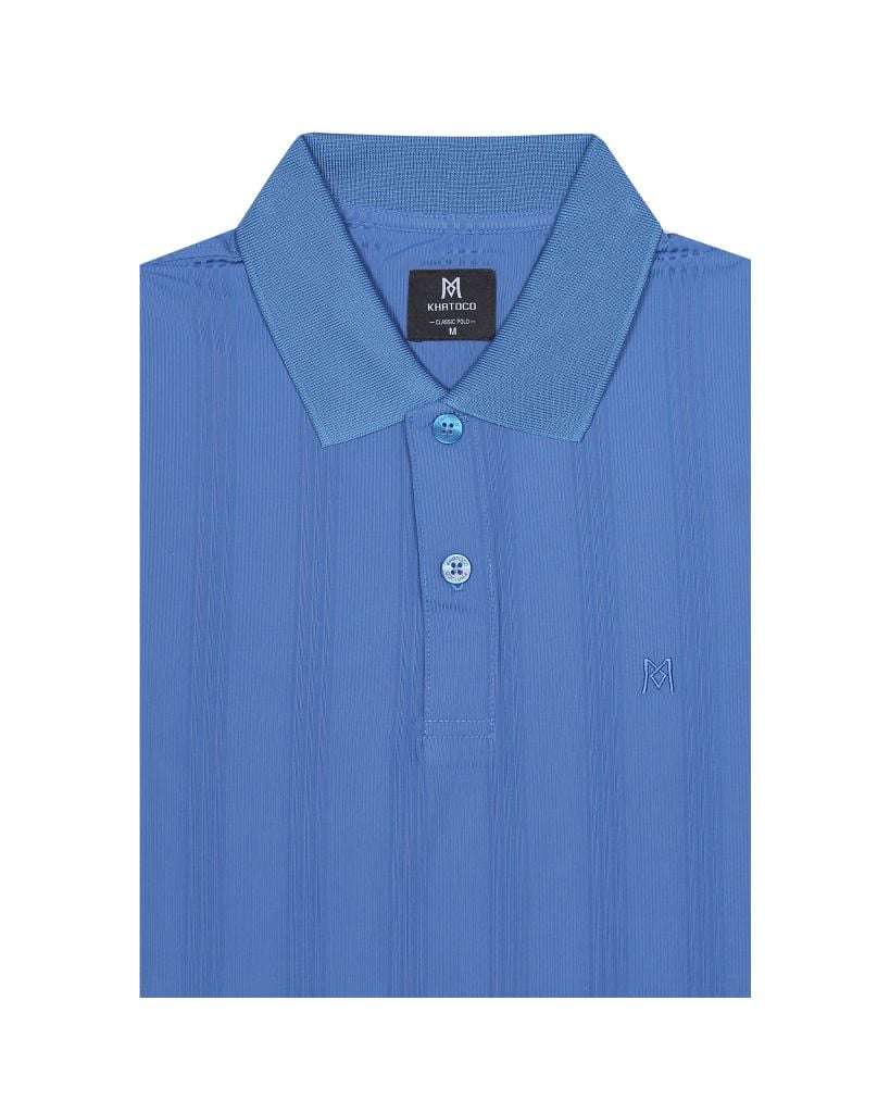 Áo thun Polo nam kẻ sọc A2MN398R2-VNSC046-2412-N