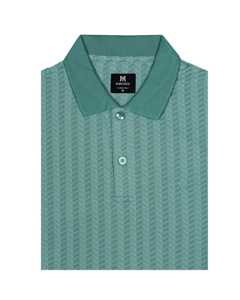 Áo thun nam polo kẻ sọc A2MN398R2-VNSC211-2411-N