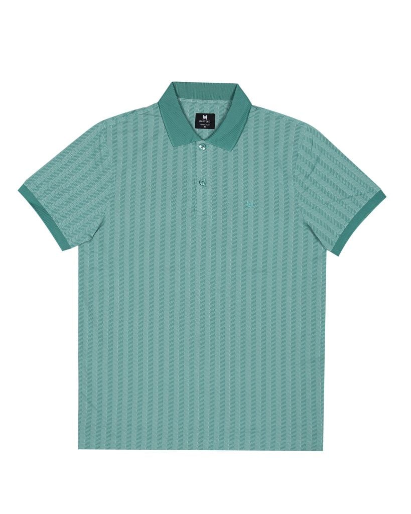 Áo thun nam polo kẻ sọc A2MN398R2-VNSC211-2411-N