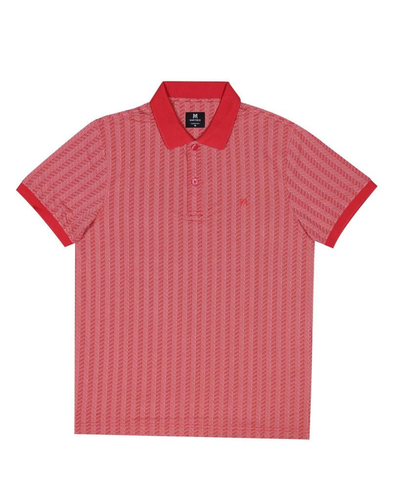 Áo thun nam polo kẻ sọc A2MN398R2-VNSC212-2411-N