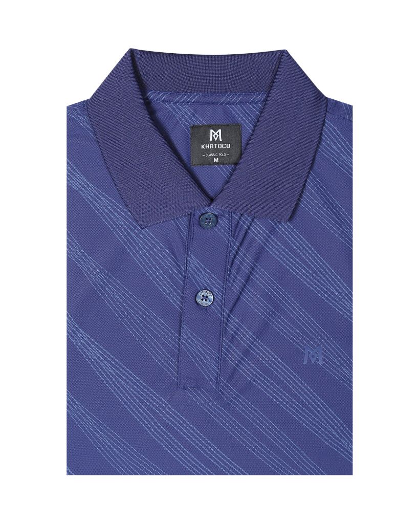 Áo thun Polo nam họa tiết A2MN418R2-VNIN492-2603-N