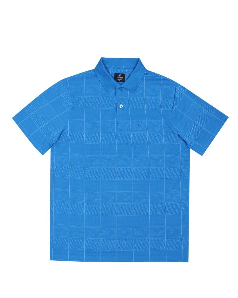 Áo thun Polo nam kẻ caro A2MN438R2-VNCR215-2411-N