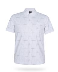 Áo thun polo nam họa tiết A2MN438R2-CNIN636-2610-N