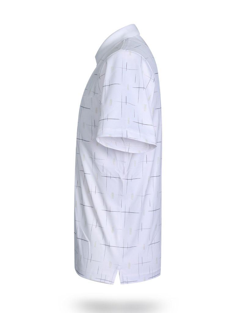 Áo thun polo nam họa tiết A2MN438R2-CNIN636-2610-N
