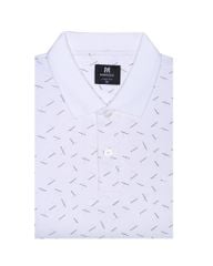 Áo thun polo nam họa tiết A2MN438R2-CNIN638-2610-N