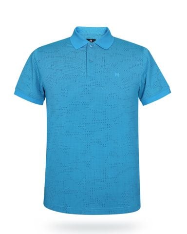 Áo thun polo nam họa tiết A2MN438R2-VNMK566-2607-N
