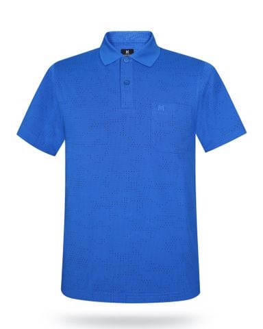 Áo thun polo nam họa tiết A2MN438R2-VNMK568-2607-N