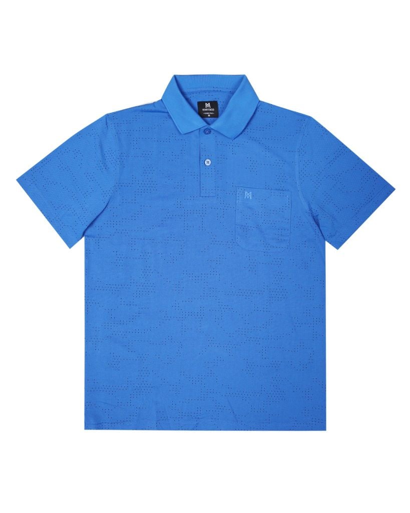 Áo thun polo nam họa tiết A2MN438R2-VNMK568-2607-N