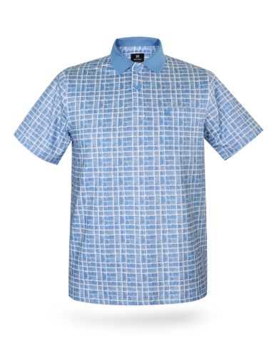 Áo thun nam polo họa tiết A2MN458R2-VNIN468-2604-N