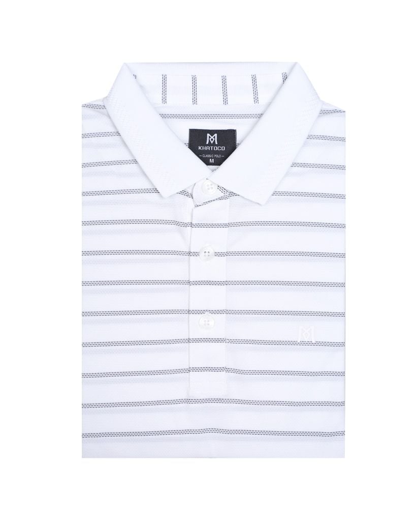 Áo thun polo nam sọc A2MN458R2-VNSC485-2604-N