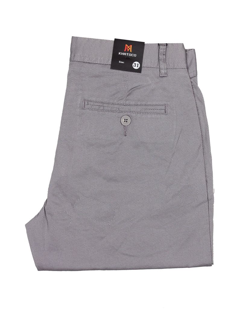 Quần short khaki nam họa tiết Q3M398R0-ININ134-2410-0