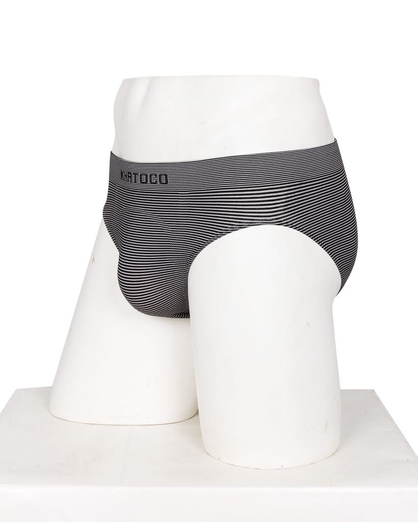 Quần lót nam Brief kẻ sọc Q4M118R0-VNSC005-2411-T