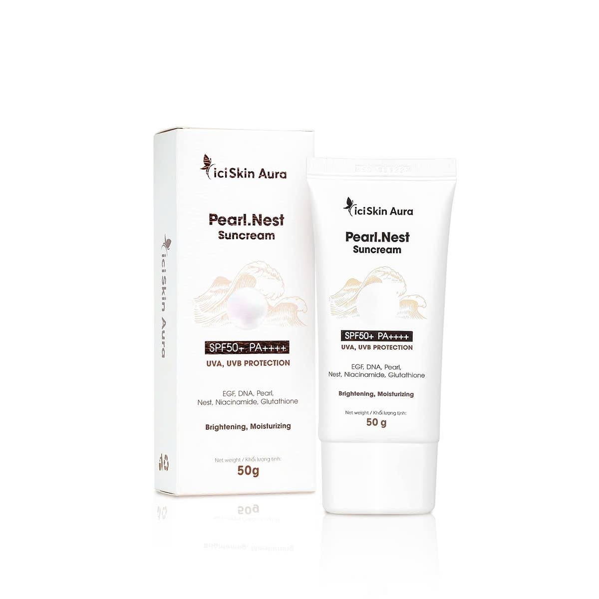  Kem Chống Nắng Tổ Yến Ngọc Trai CiCi.SkinAura 