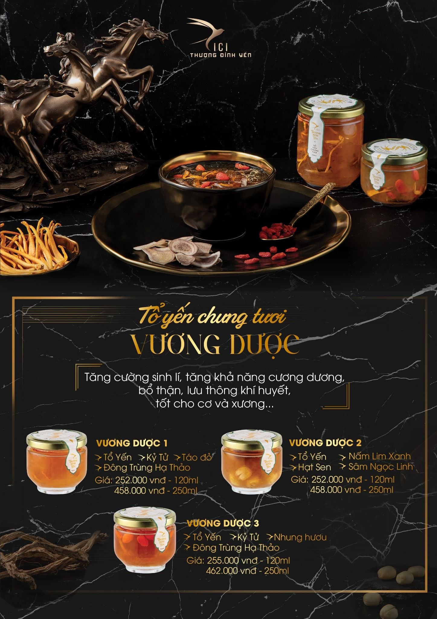  Yến Chưng Vương Dược ( Dành Cho Đàn Ông ) 