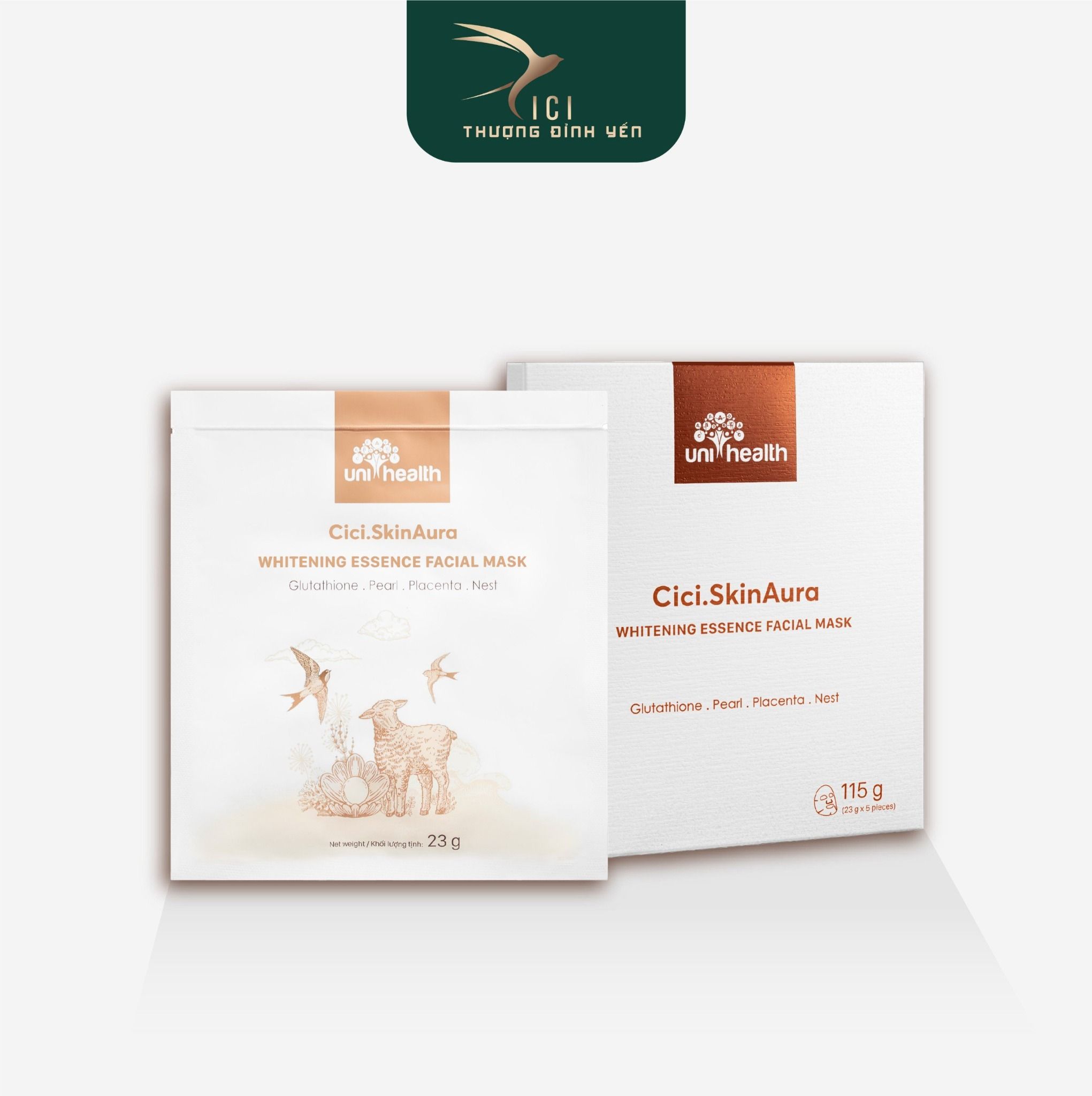  (New) Mặt Nạ Tổ Yến Ngọc Trai Cici.SkinAura 