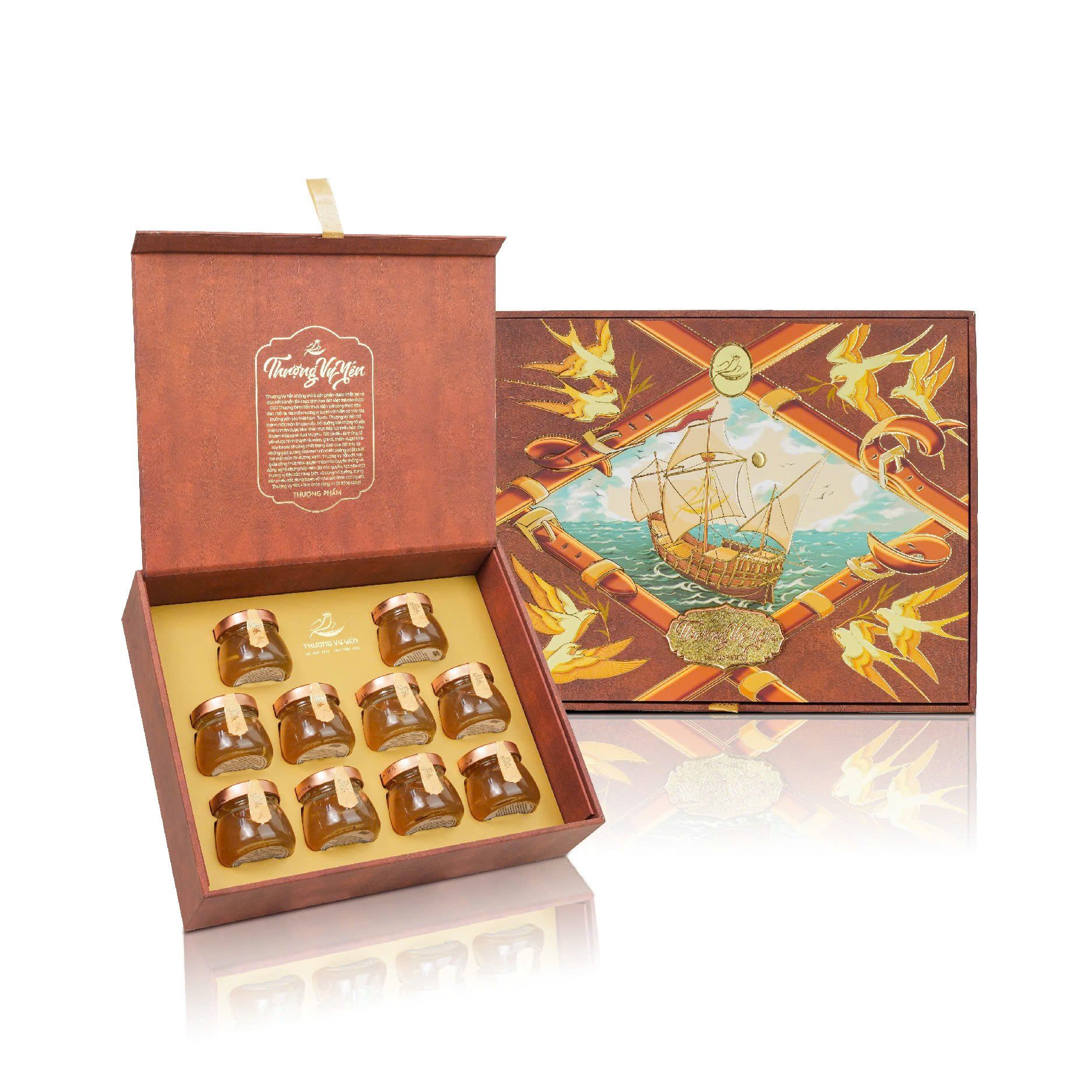  Yến Chưng Vị Gừng - Set 10 Yến Chưng Sẵn Thượng Phẩm 