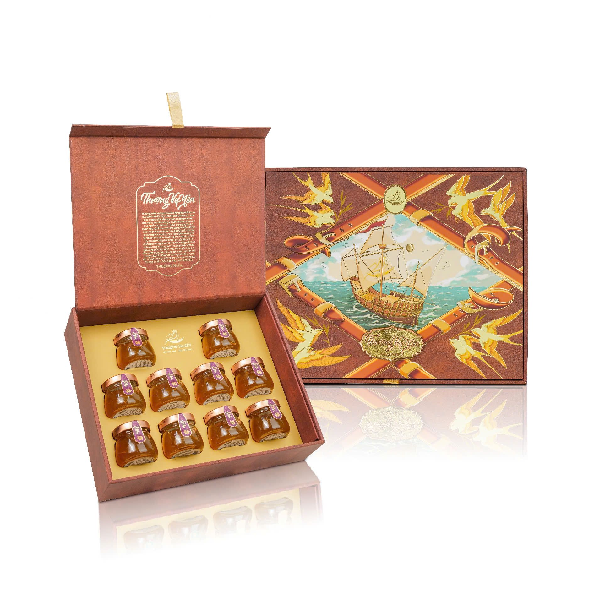  Yến Chưng Saffron - Set 10 Yến Chưng Thượng Phẩm 