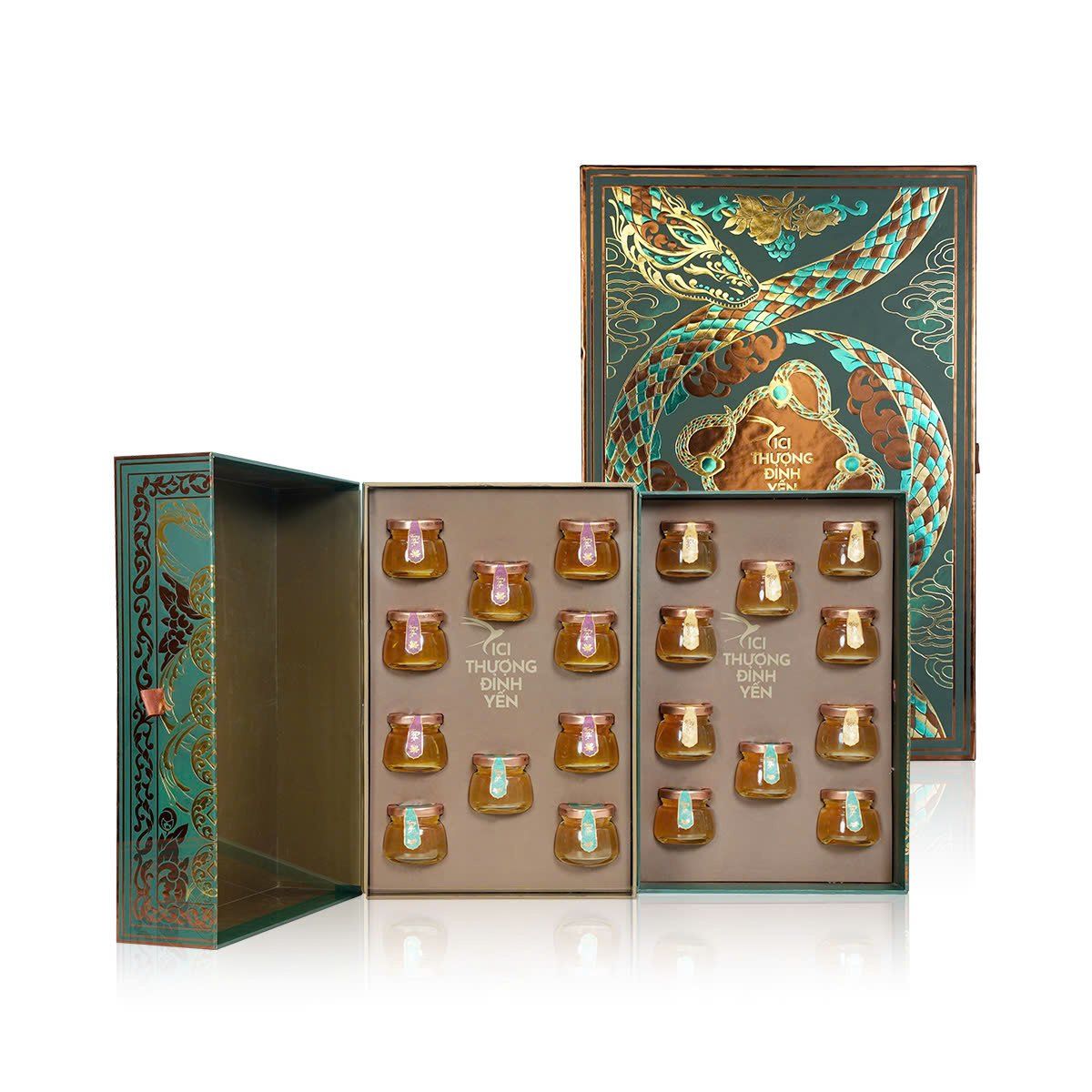  Yến Chưng Saffron - Set 20 Yến Chưng Sẵn Cao Phẩm 