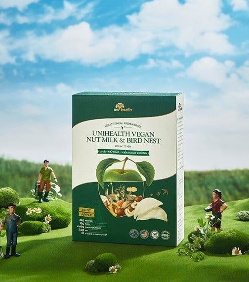  Sữa hạt tổ yến Unihealth Vegan Nut Milk & Bird Nest 