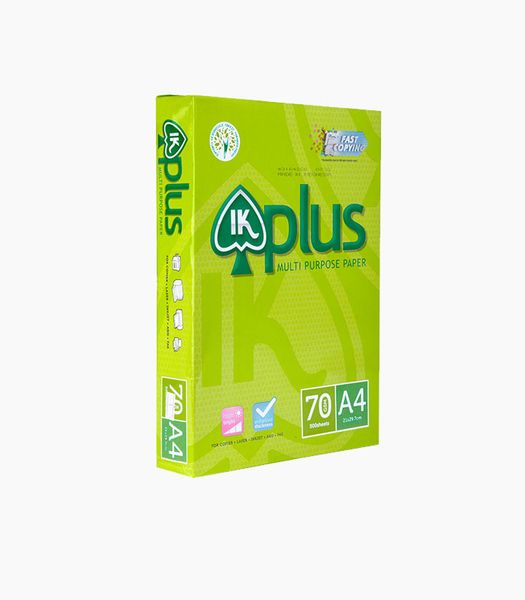  Giấy A4 IK Plus 70 gsm 