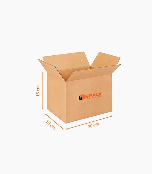  Hộp carton 20x15x15cm - Hộp carton trơn 