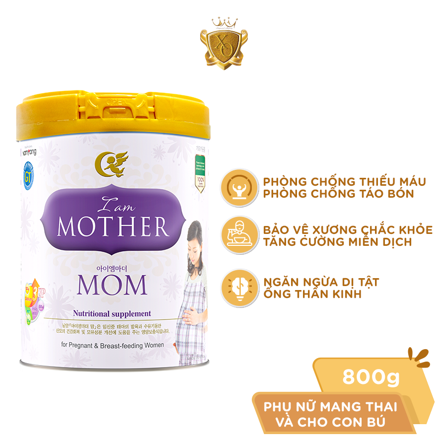 Sữa Bột I Am Mother Mom 800g