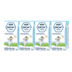 Thùng 48 hộp sữa Tiệt Trùng VPMilk Grow+ Ít Đường (110ml/180ml)