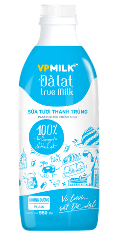 [DATE-Mua 2 giảm 50%] Sữa Tươi Thanh Trùng Đà Lạt True Milk - CHỈ GIAO HÀNG TẠI HCM