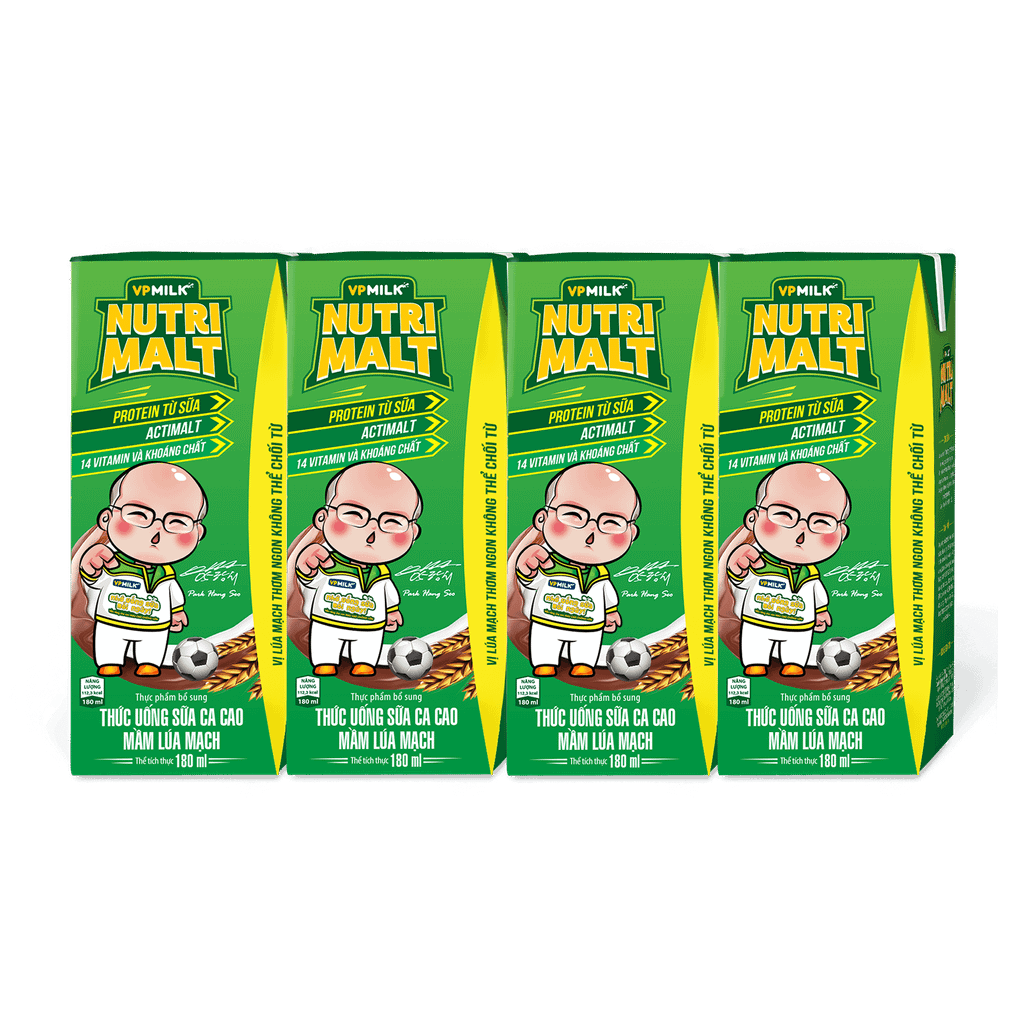Thùng 48 hộp sữa Ca Cao Mầm Lúa Mạch Đen Nutrimalt đầy đủ dưỡng chất cho trẻ trên 1 tuổi (110ml/180ml)
