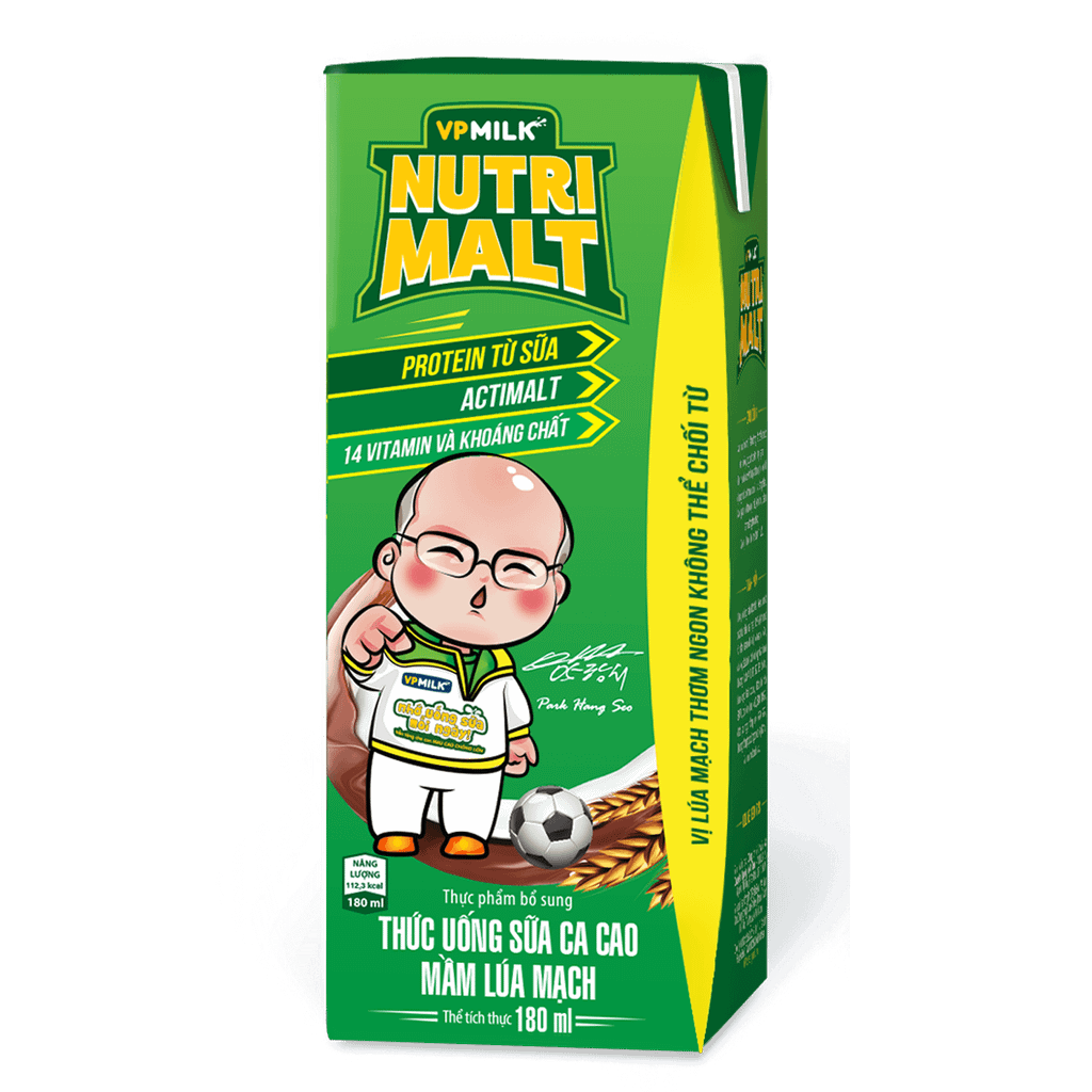 Thùng 48 hộp sữa Ca Cao Mầm Lúa Mạch Đen Nutrimalt đầy đủ dưỡng chất cho trẻ trên 1 tuổi (110ml/180ml)