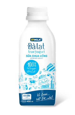[Date Mua 2 giảm 50%] Sữa chua uống/Sữa chua ăn VPMilk Đà Lạt True Yogurt dinh dưỡng cao - CHỈ GIAO HÀNG TẠI HCM