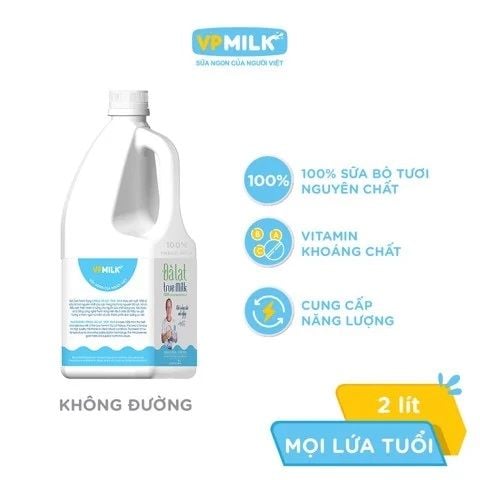 [DATE-Mua 2 giảm 50%] Sữa Tươi Thanh Trùng Đà Lạt True Milk - CHỈ GIAO HÀNG TẠI HCM