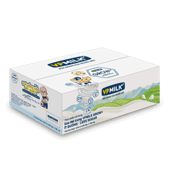 Thùng 48 hộp sữa Tiệt Trùng VPMilk Grow+ Ít Đường (110ml/180ml)