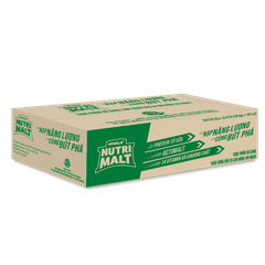 Thùng 48 hộp sữa Ca Cao Mầm Lúa Mạch Đen Nutrimalt đầy đủ dưỡng chất cho trẻ trên 1 tuổi (110ml/180ml)