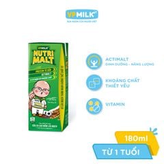 Thùng 48 hộp sữa Ca Cao Mầm Lúa Mạch Đen Nutrimalt đầy đủ dưỡng chất cho trẻ trên 1 tuổi (110ml/180ml)