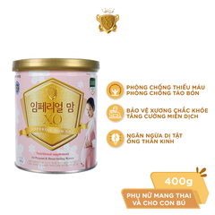 Sữa Bột XO MOM 400g/800g bổ sung dinh dưỡng cho mẹ bầu trước và sau sinh