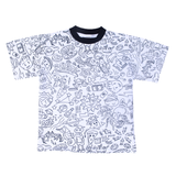  DOODLE TEE - WHITE 