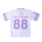  "88" Mesh Jersey/mix blue 