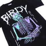  BIRDY TEE HALF SKELETON/Black 