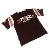  IMPOSSIBLE TEE - BROWN 