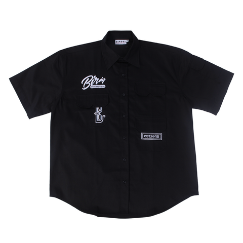  ÁO SƠMI BIRDY KAKI / BLACK 