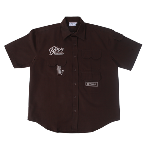  ÁO SƠMI BIRDY KAKI / NÂU 